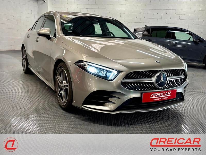 Plata mojave Usado 2019 Mercedes A250 AMG Utilitario | 28.890 € (Un poco caro) - Imagen 1/4