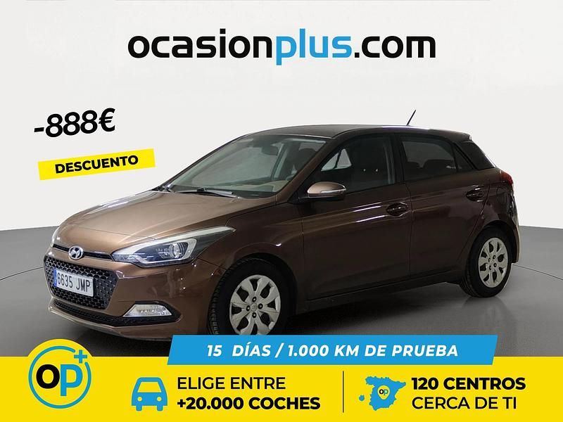 Usado Hyundai i20 100 CV (73 kW) 2016 Marrón
