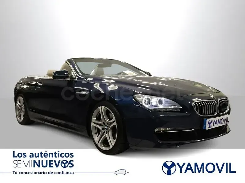 Occasion BMW 640 Cabriolet Comfort Edition 320 PK (235 kW) 2012 Blauw Cabriolet