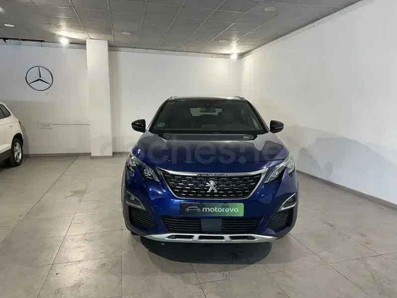Usado Peugeot 3008 GT-line 130 CV (95 kW) 2019 Azul SUV