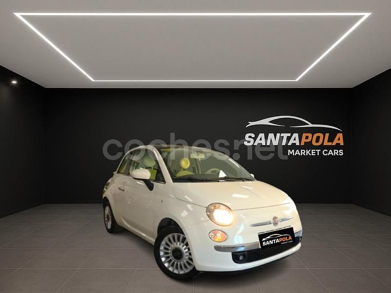 Usado Fiat 500 Lounge 69 CV (50 kW) 2014 Blanco Berlina