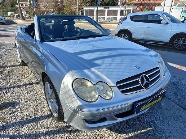 Usado Mercedes CLK200 184 CV (135 kW) 2007 Gris plata Descapotable