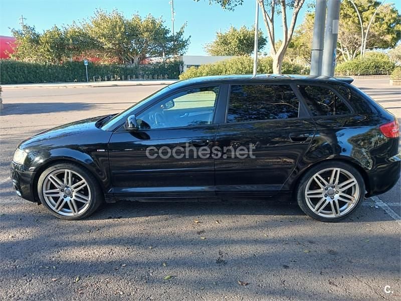 Usado Audi A3 Ambiente 140 HP (102 kW) 2009 Preto Citadino