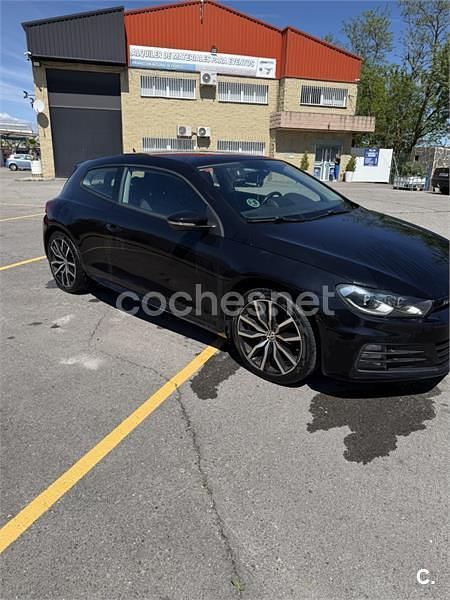 Begagnad VW Scirocco R-line 150 HK (110 kW) 2016 Svart Sportkupé