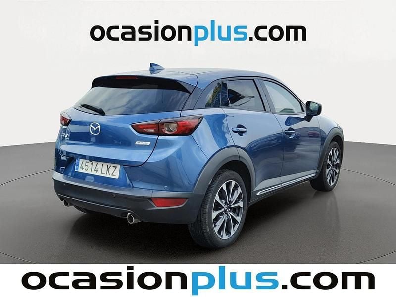 Usado Mazda CX-3 Luxury 120 CV (88 kW) 2017 Azul SUV