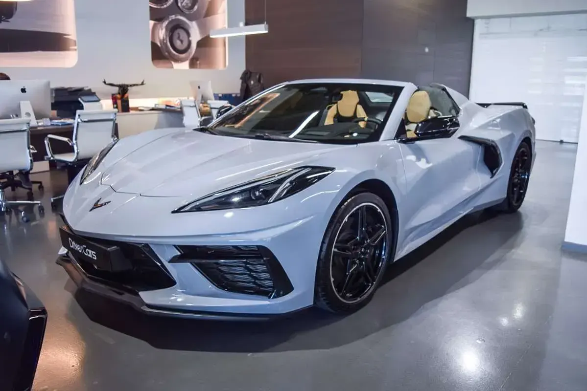 Nuevo Chevrolet Corvette Stingray 502 CV (369 kW) 2026 Gris Descapotable