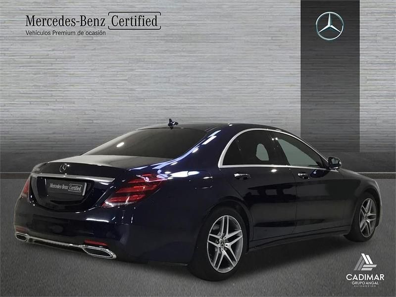 Usado Mercedes S350 286 CV (210 kW) 2019 Azul Berlina