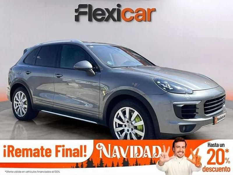 Gris Usado 2017 Porsche Cayenne S E-Hybrid SUV | 41.490 € (Precio justo) - Imagen 1/4