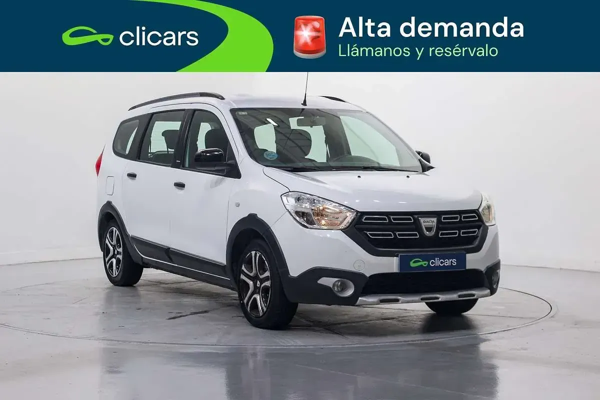Usado Dacia Lodgy 110 CV (80 kW) 2018 Blanco Monovolumen