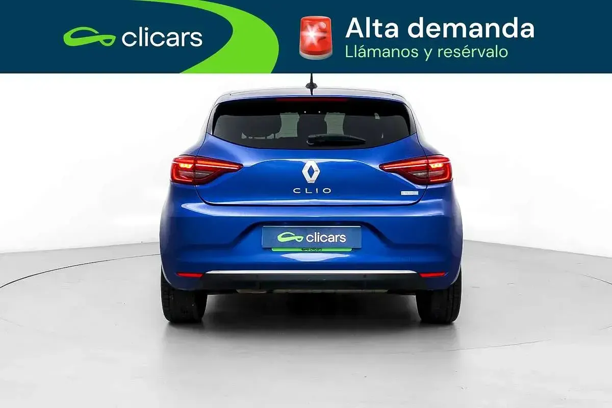Usado Renault Clio Zen 140 CV (102 kW) 2021 Azul Utilitario