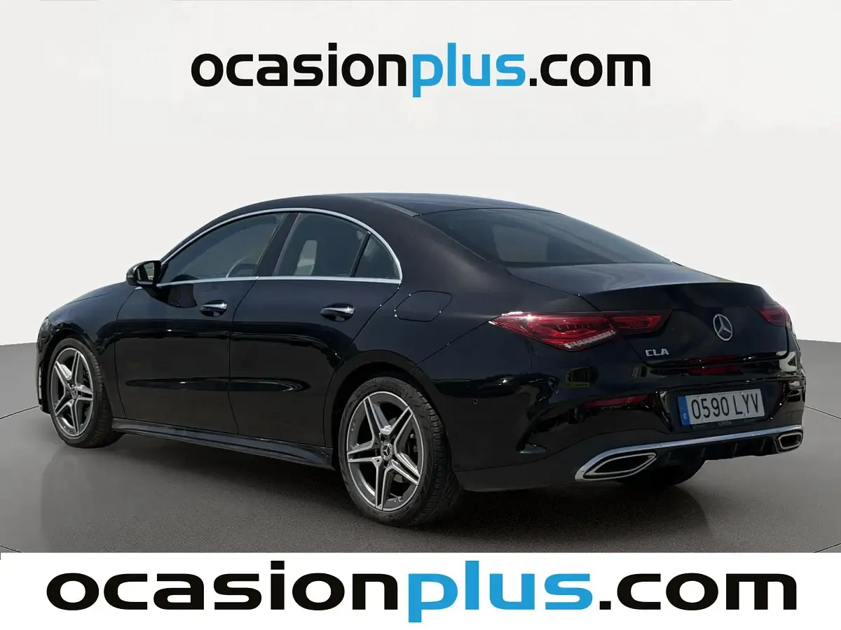Usado Mercedes CLA180 AMG 136 CV (100 kW) 2022 Negro Coupe