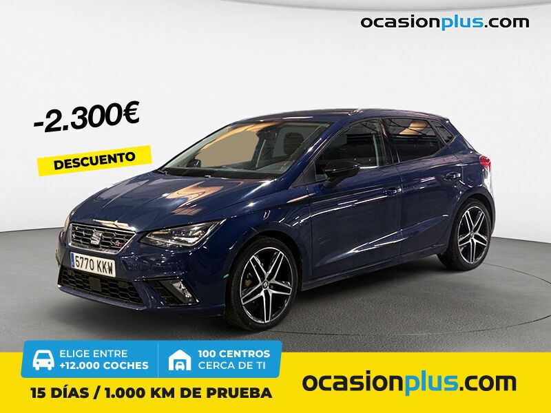 Azul Usado 2018 Seat Ibiza FR Berlina | 15.400 € (Precio justo) - Imagen 1/4