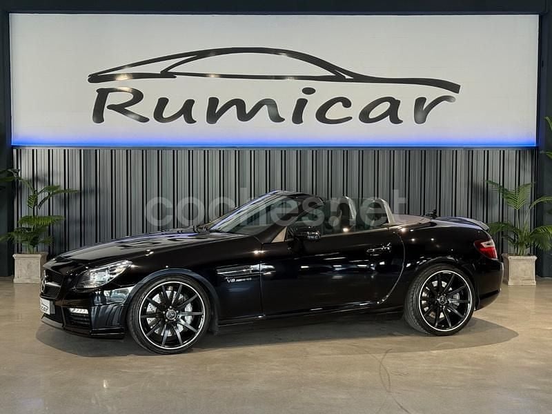 Negro Usado 2013 Mercedes SLK55 AMG AMG Descapotable | 39.900 € - Imagen 1/4