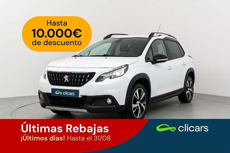 Blanco Usado 2018 Peugeot 2008 GT-line SUV | 10.490 € (Precio justo) - Imagen 1/4