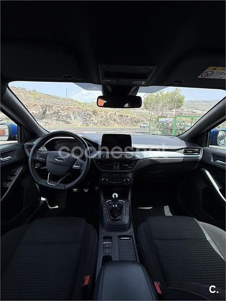 Usado Ford Focus ST-Line 125 CV (91 kW) 2023 Azul Berlina