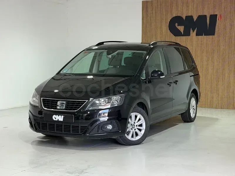 Usado Seat Alhambra Style 150 CV (110 kW) 2019 Negro Monovolumen