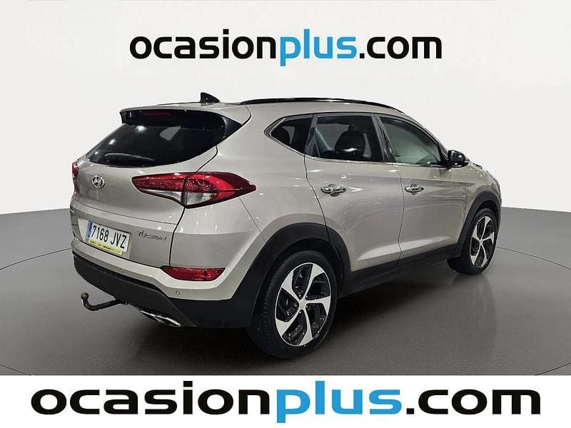 Usado Hyundai Tucson 136 HP (100 kW) 2017 Cinzento SUV