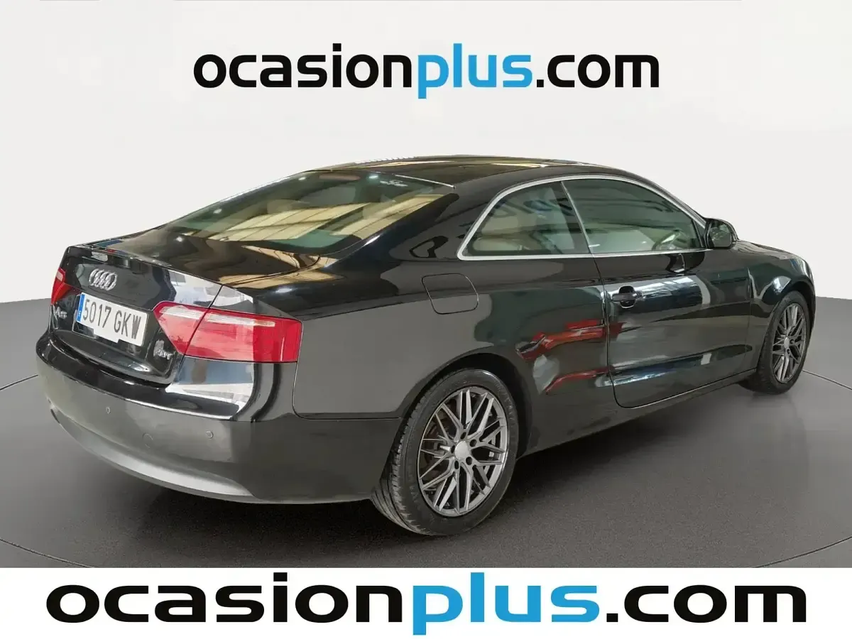 Usado Audi A5 S-Line 180 CV (132 kW) 2009 Negro Coupe