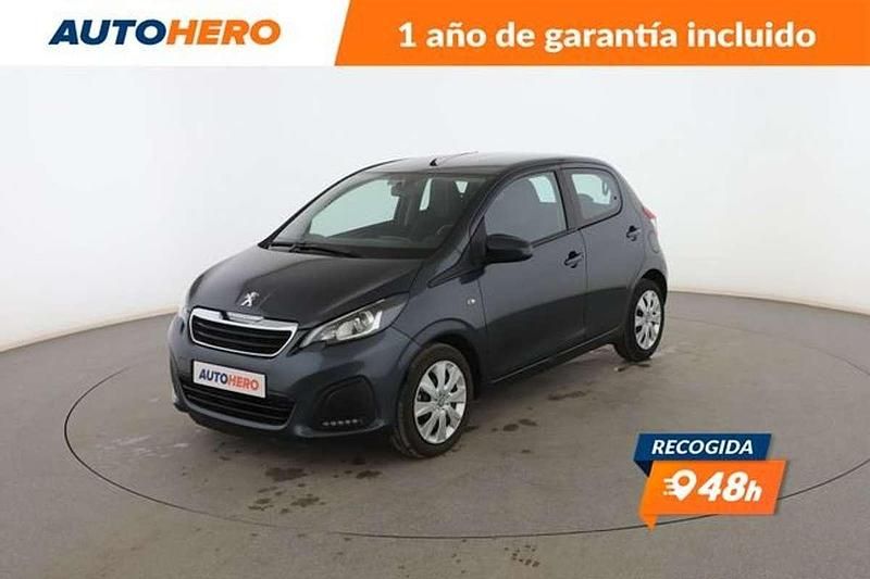 Usado Peugeot 108 Active 83 CV (61 kW) 2017 Gris Utilitario
