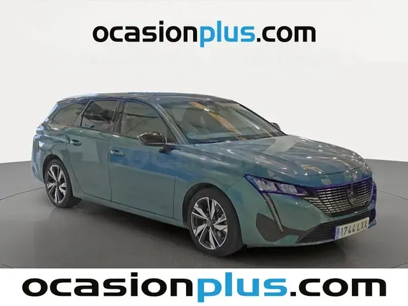 Usado Peugeot 308 SW Allure 130 CV (95 kW) 2022 Azul Familiar