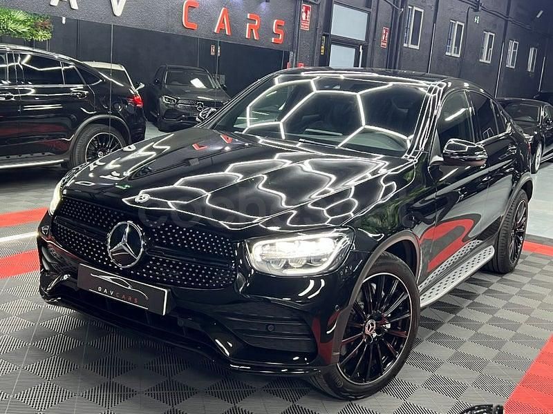 Usado Mercedes GLC220 194 CV (142 kW) 2020 Negro Coupe