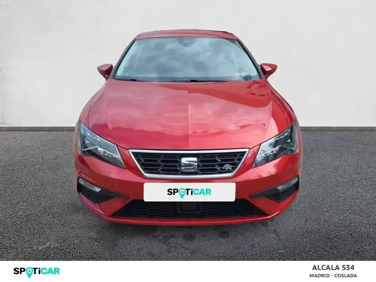 Usado Seat Leon XCELLENCE 130 CV (95 kW) 2019 Rojo Utilitario