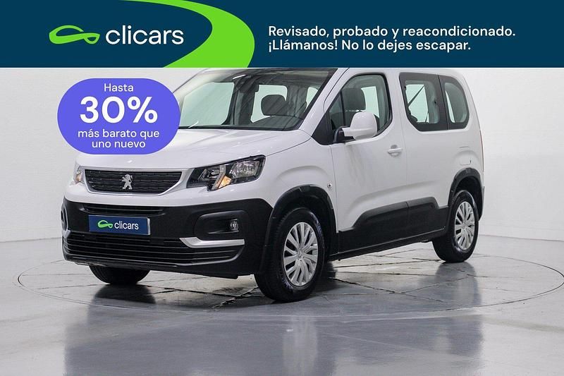 Usado Peugeot Rifter Active 130 CV (95 kW) 2021 Blanco Monovolumen