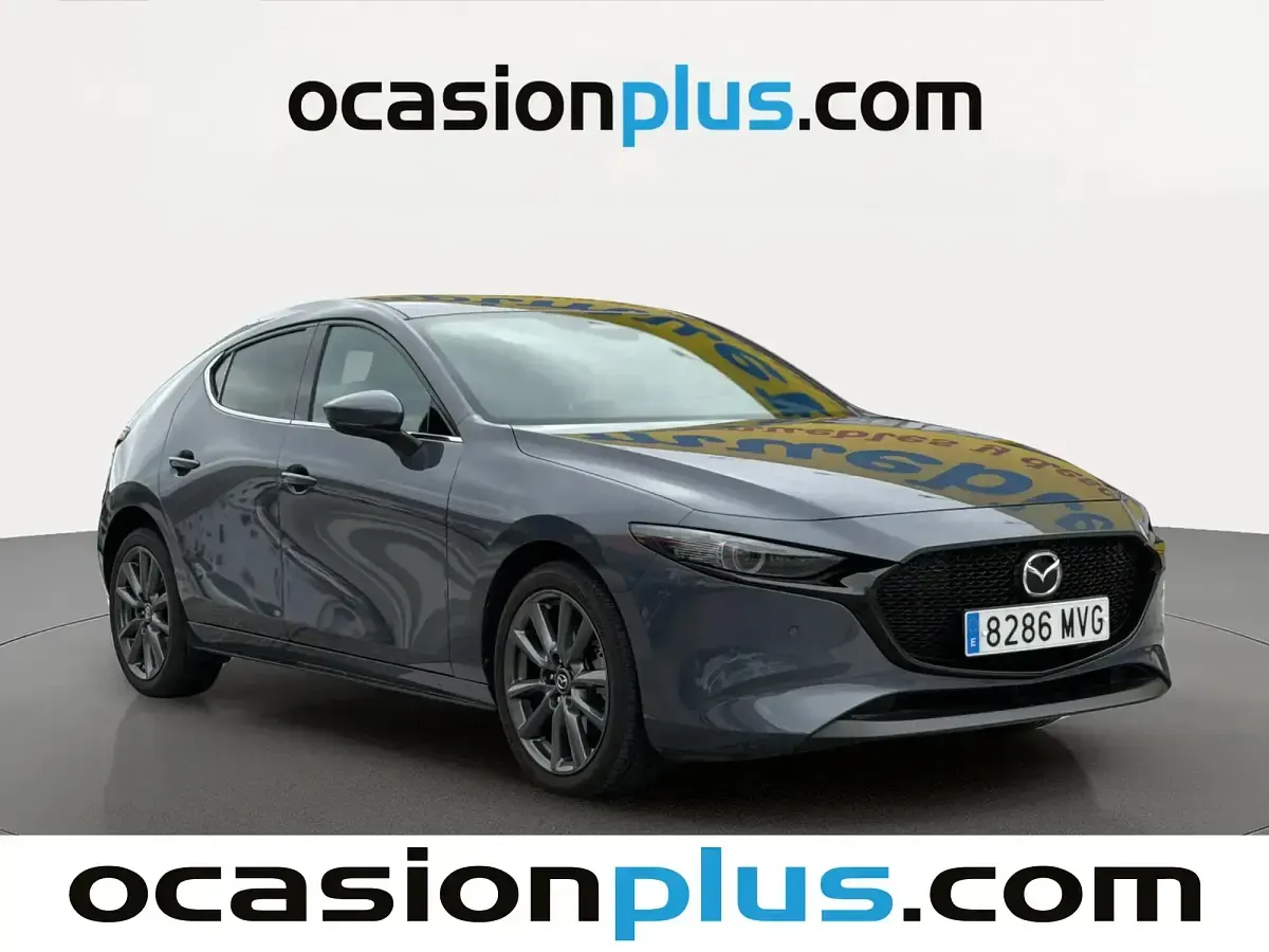 Usado Mazda 3 Exclusive-Line 150 CV (110 kW) 2024 Gris Berlina