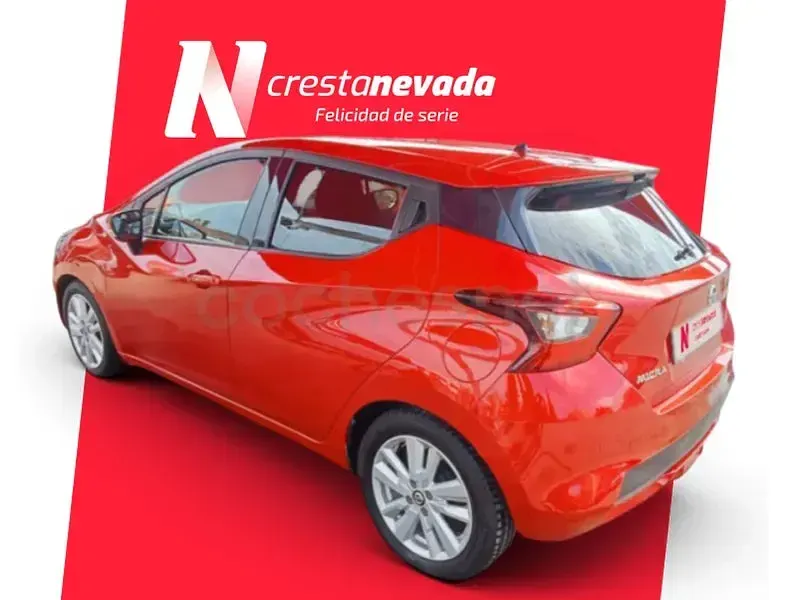 Usado Nissan Micra Acenta 100 CV (73 kW) 2020 Rojo Utilitario