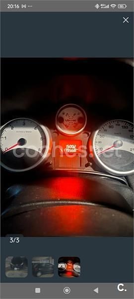 Usado Peugeot 207 70 CV (51 kW) 2010 Negro Berlina