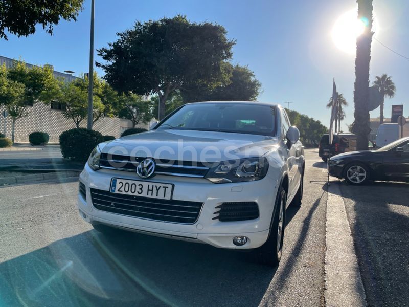 Blanco Usado 2014 VW Touareg SUV | 16.500 € (Precio justo) - Imagen 1/4
