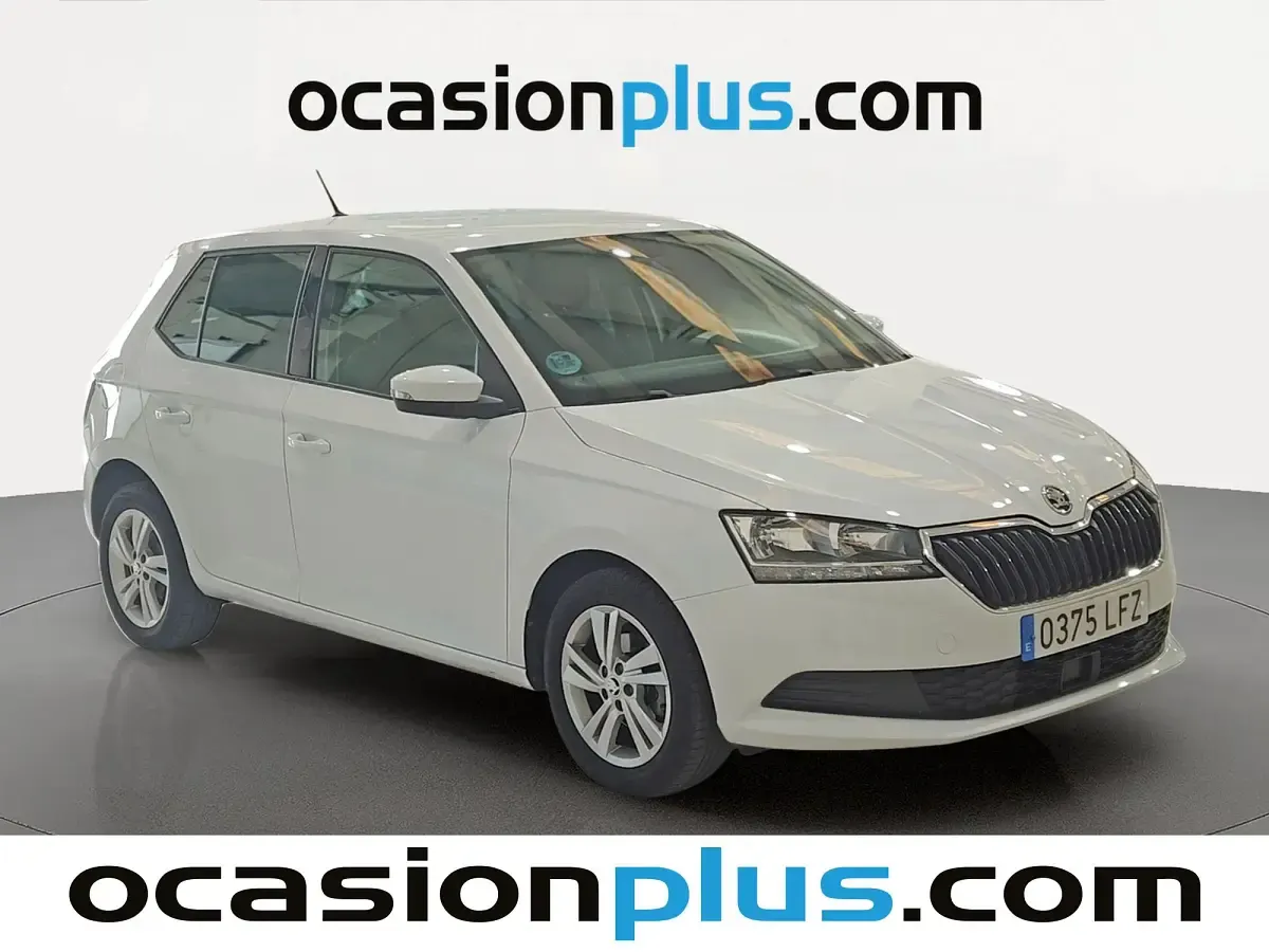Usado Skoda Fabia Ambition 60 CV (44 kW) 2020 Blanco Utilitario