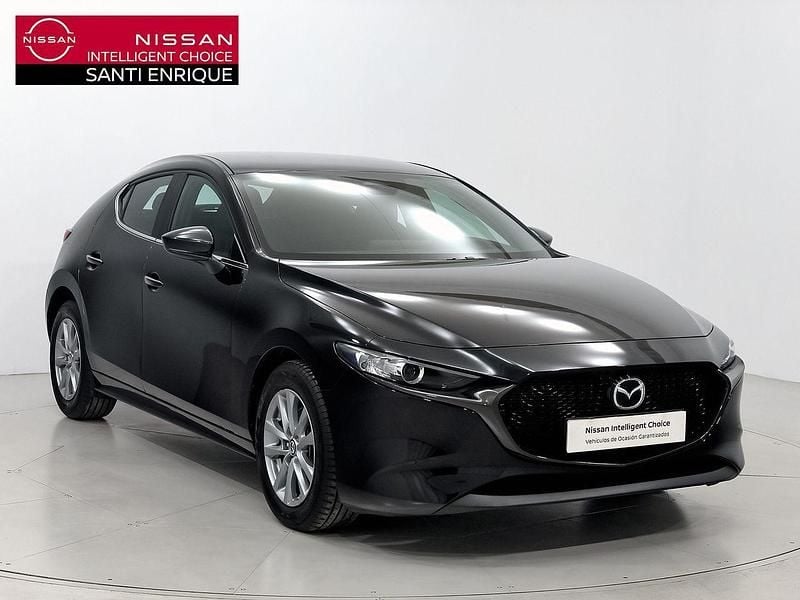 Usado Mazda 3 Prime-Line 140 CV (102 kW) 2025 Negro Berlina