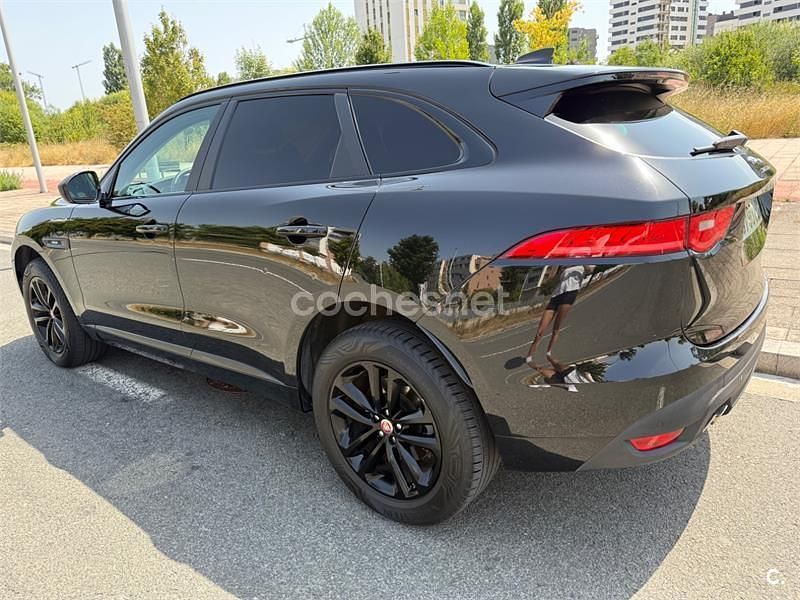 Negro Usado 2020 Jaguar F-Pace R-Sport SUV | 18.099 € - Imagen 1/4