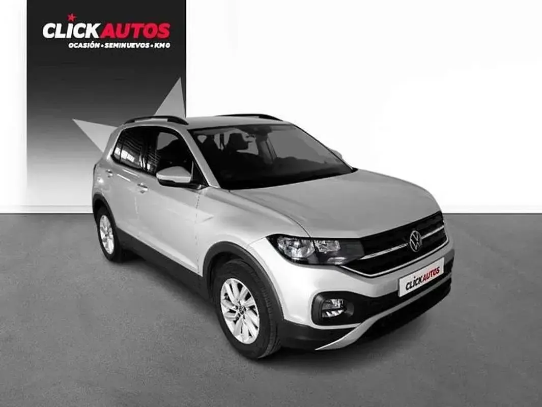 Usado VW T-Cross Advance 110 CV (80 kW) 2023 Plateado SUV