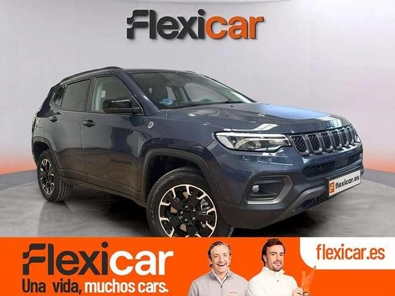 Azul Usado 2022 Jeep Compass Trailhawk SUV | 19.990 € (Precio justo) - Imagen 1/4