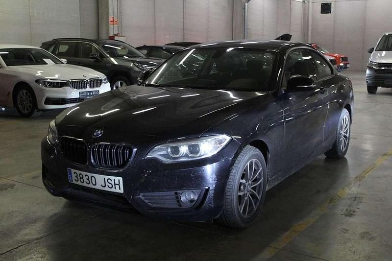 Usado BMW 218 220 CV (161 kW) 2016 Negro Coupe