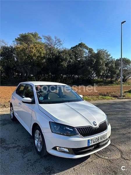 Blanco Usado 2018 Skoda Fabia Ambition Berlina | 8000 € (Buen precio) - Imagen 1/4
