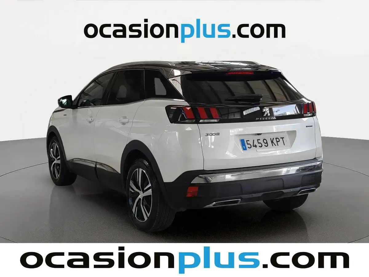 Usado Peugeot 3008 GT-line 130 CV (95 kW) 2018 Blanco SUV