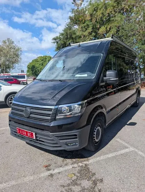 Usado VW Crafter 177 CV (130 kW) 2019 Negro Van