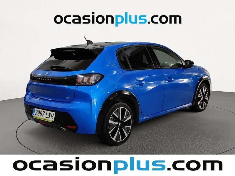 Usado Peugeot 208 GTi 102 CV (75 kW) 2022 Azul Utilitario