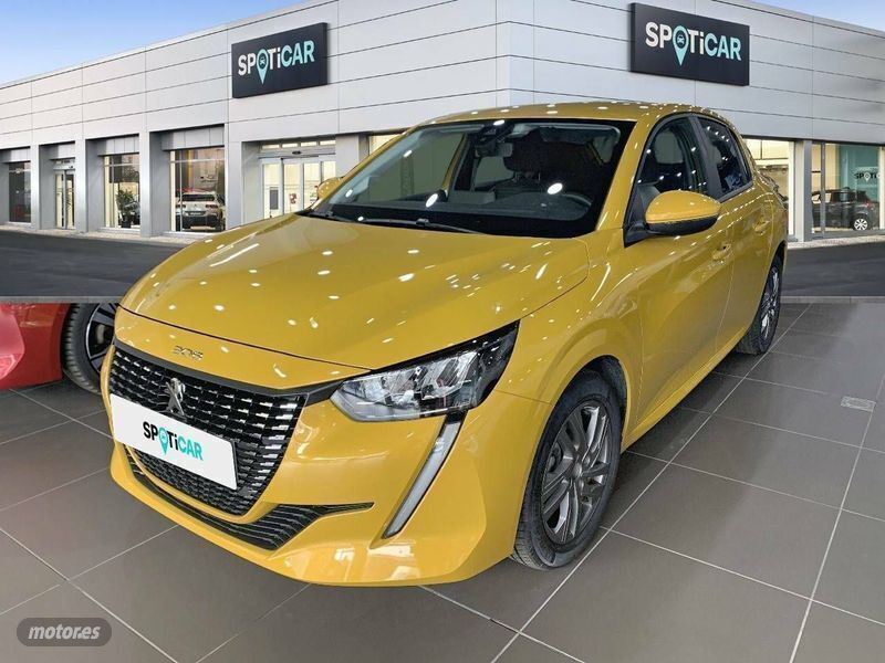 Amarillo Usado 2021 Peugeot 208 Active Utilitario | 14.800 € (Caro) - Imagen 1/4