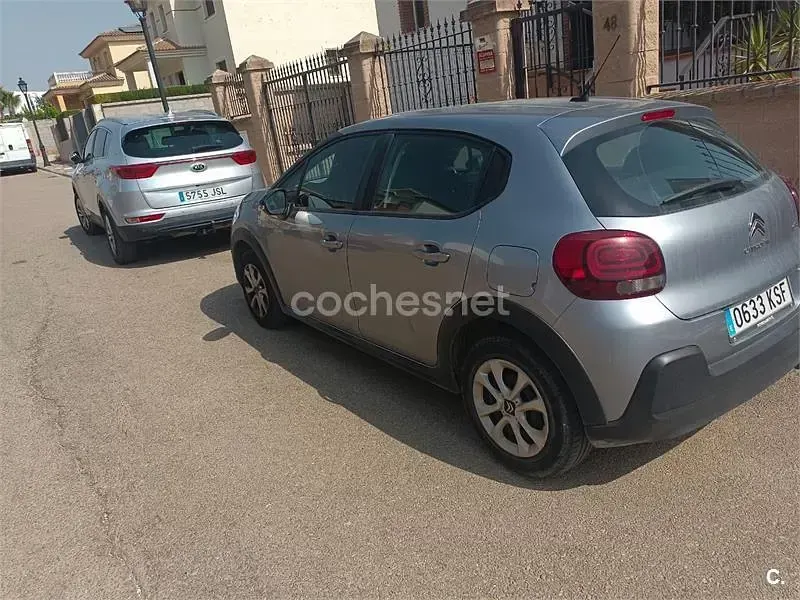 Usado Citroën C3 Feel 68 CV (50 kW) 2018 Gris / plata Utilitario
