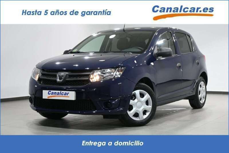Azul Usado 2015 Dacia Sandero Ambiance Utilitario | 6431 € (Precio justo) - Imagen 1/4