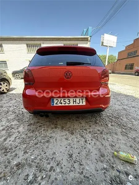 Usado VW Polo GTI 180 CV (132 kW) 2012 Rojo Utilitario