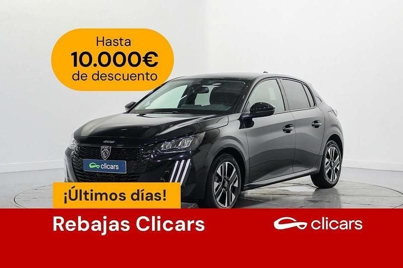 Negro Usado 2024 Peugeot 208 Allure Utilitario | 14.090 € (Buen precio) - Imagen 1/4