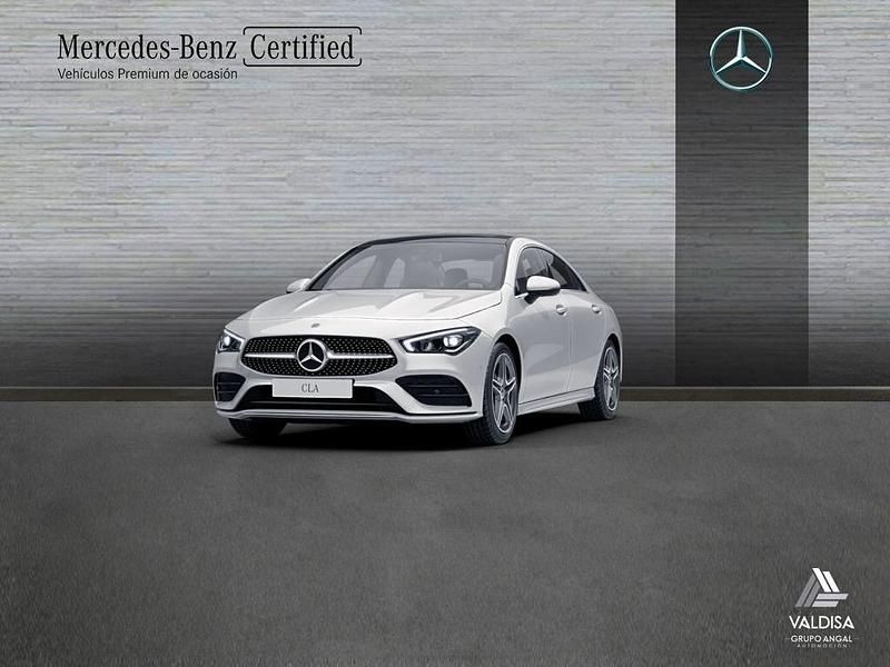 Blanco Usado 2019 Mercedes CLA180 AMG line Berlina | 24.900 € (Precio justo) - Imagen 1/4
