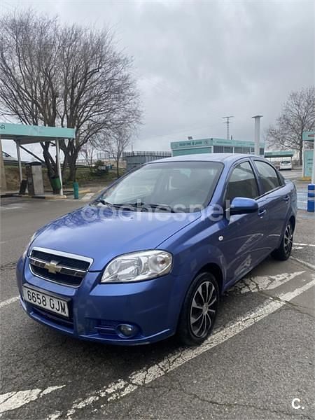 Usado Chevrolet Aveo LT 94 CV (69 kW) 2008 Azul Berlina