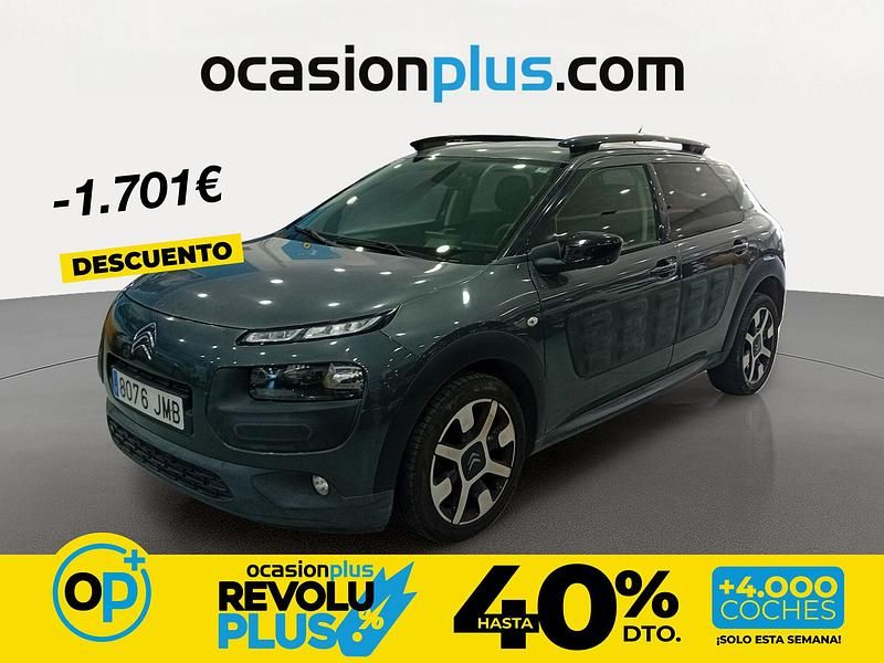 Usado Citroën C4 Cactus Feel 100 CV (73 kW) 2016 Gris Utilitario