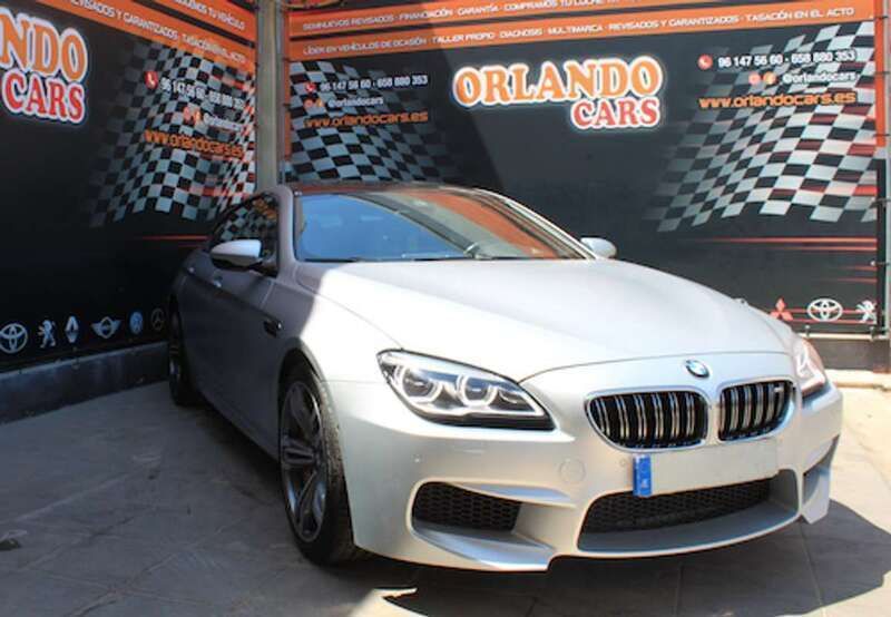 Usado BMW M6 560 CV (411 kW) 2013 Gris / plata Coupe